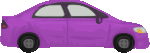 Rough car (purple)